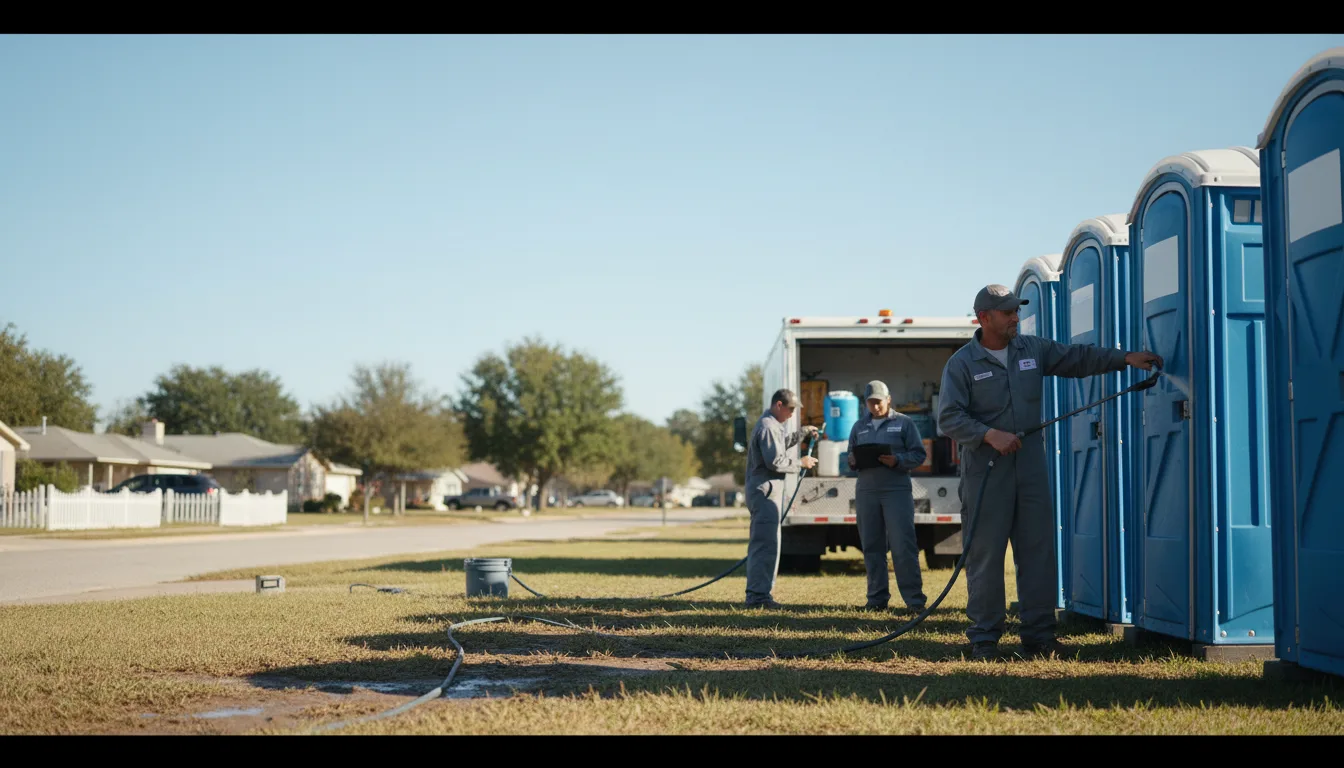 Long-Term Portable Toilet Rental in Rocky Ford, GA near me